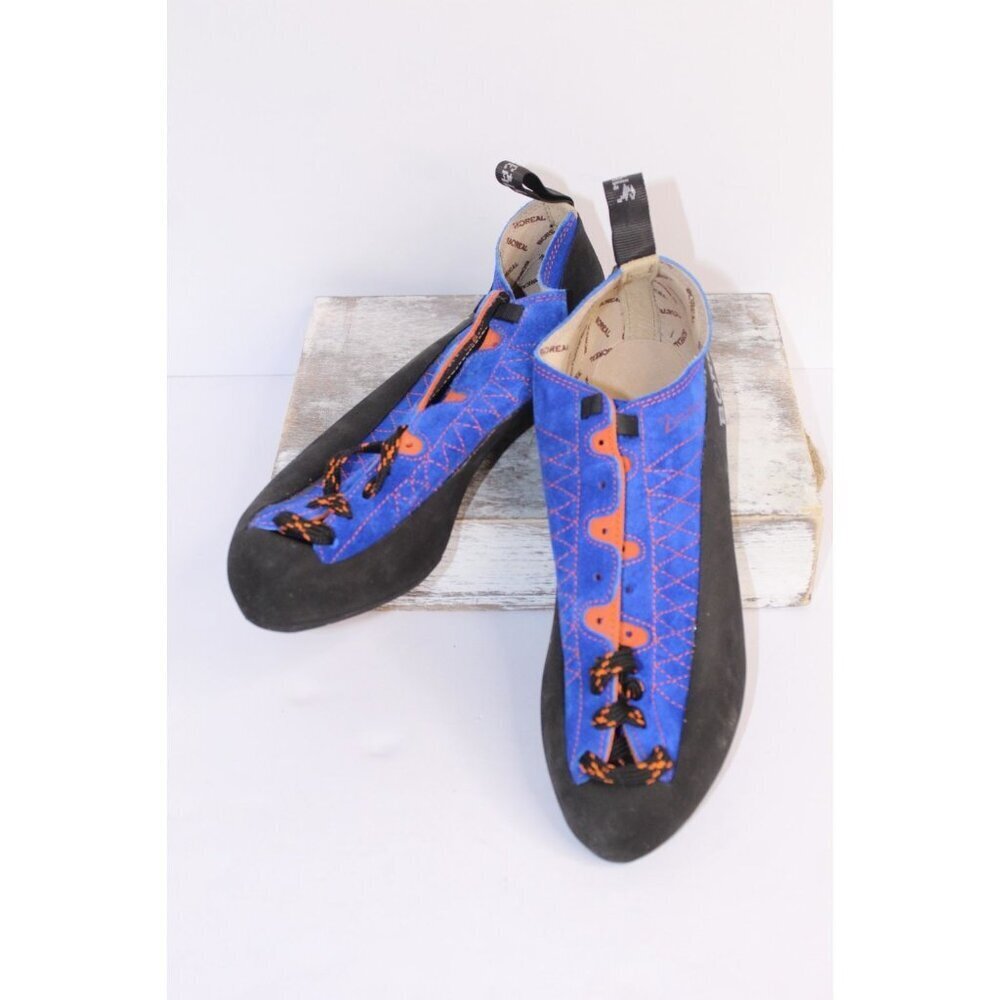 Boreal Synergy Climbing Shoes Men's 11.5‎ Blue Black Lace Up Athletic Outdoor